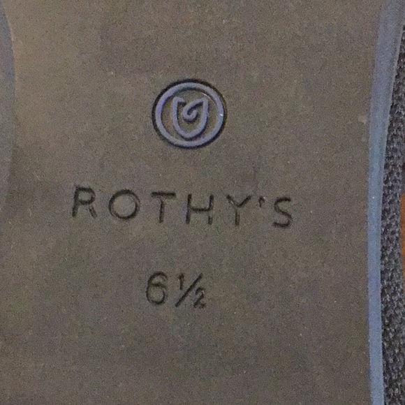 Woman’s Rothy’s The Flat in black. Size 6.5. Machine wash. Barely worn!  Cute! - Picture 8 of 8